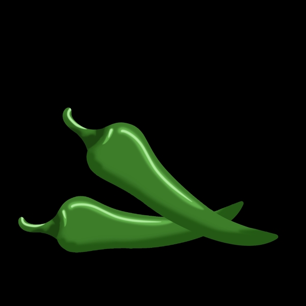 辣椒青椒绿色蔬菜食物