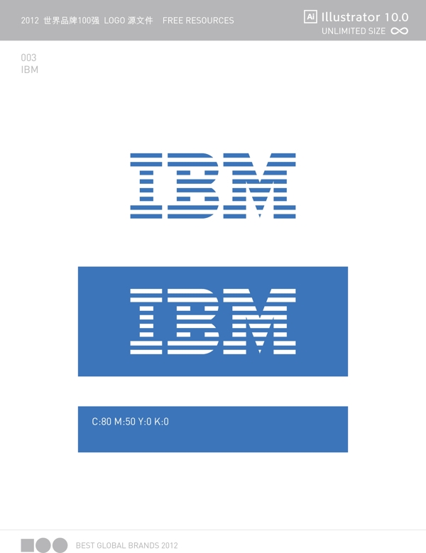 IBM标志IBM矢量标志图片
