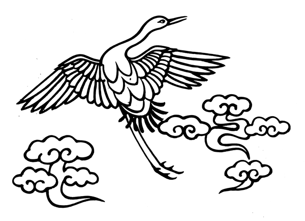 花鸟图案元明时代图案中国传统图案263