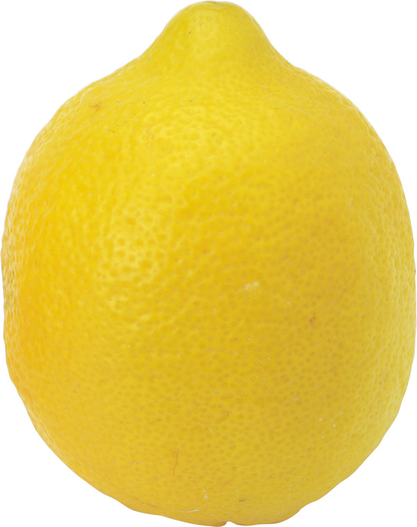 黄色柠檬特写图片