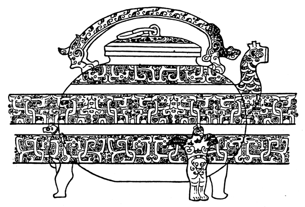 春秋战国图案青铜器图案中国传统图案081