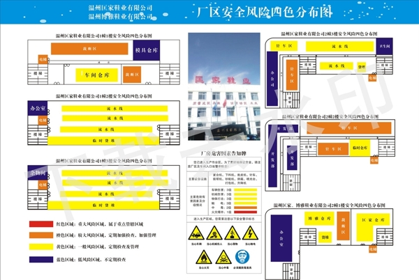 厂区安全分布图