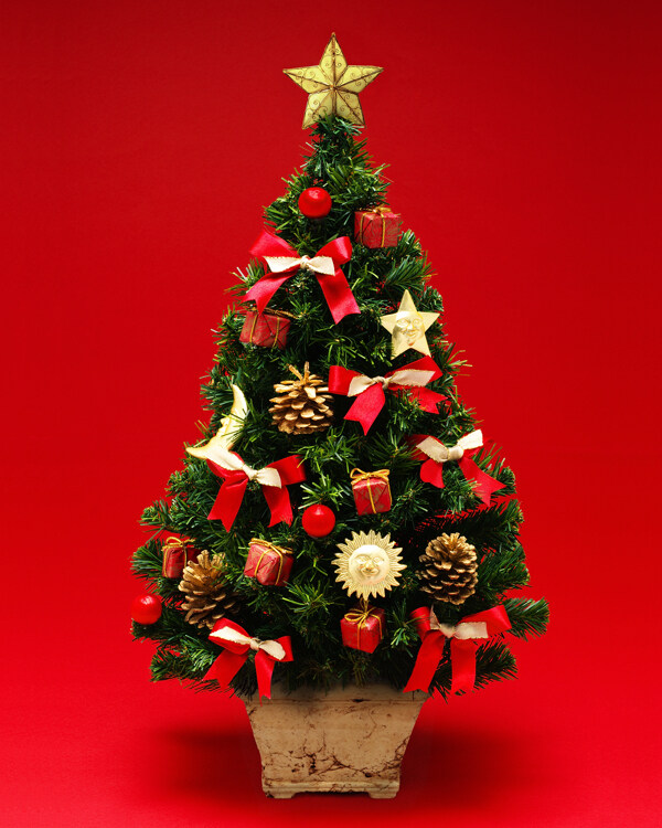 精美圣诞树素材图片图片