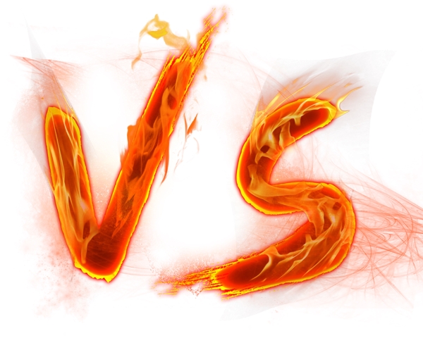 火焰VS字