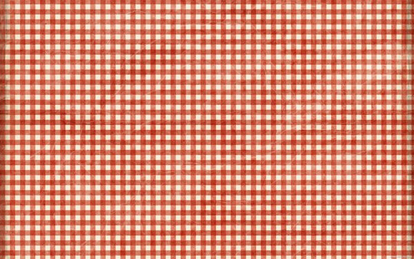 红格子手绘蜡笔背景图片
