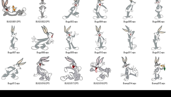 宾尼兔BugsBunny图片