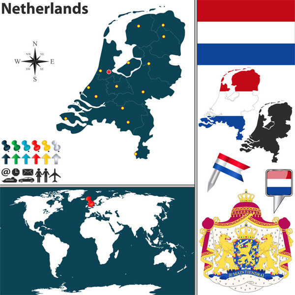 荷兰国旗图标图片1