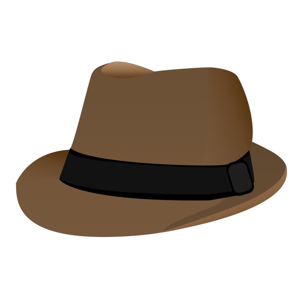 棕色夏季遮阳帽