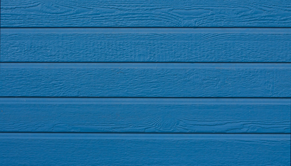 现代蓝木墙板