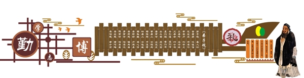 校园国学文化墙