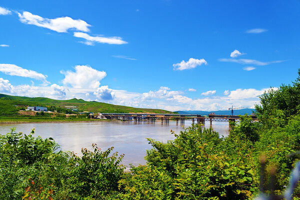 图们江大桥风景