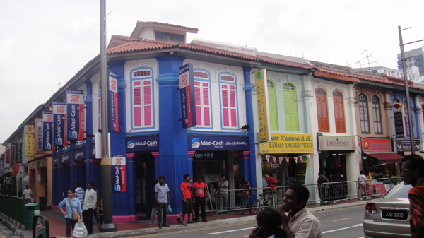 新加坡小印度街景图片