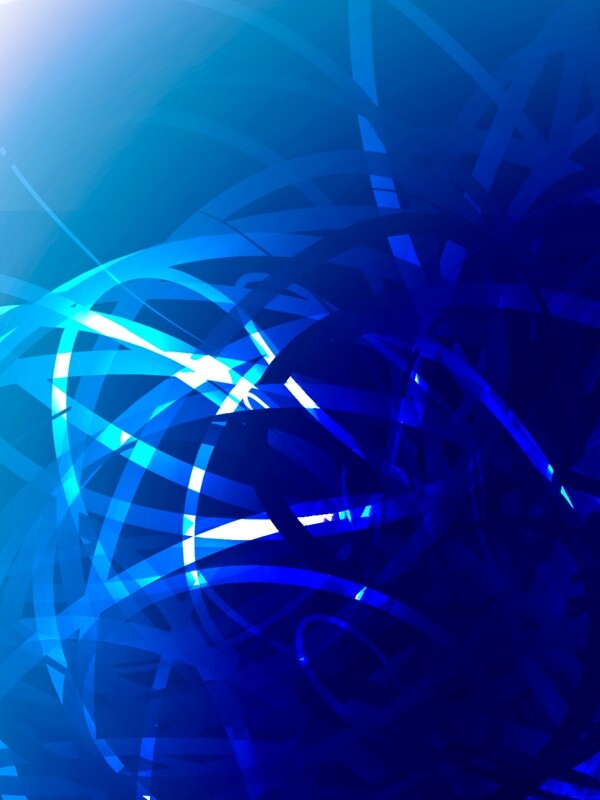 蓝色科技技术幻想光抽象线条背景图