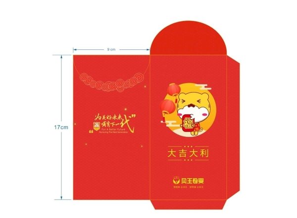 虎年红包包装设计