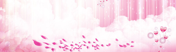 浪漫背景粉色玫瑰背景素材