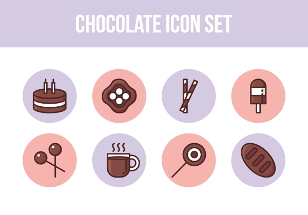 巧克力甜品图标