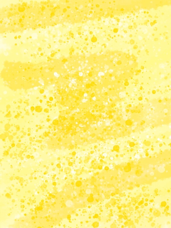 黄色点墨风格水彩类型背景
