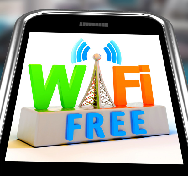 免费WiFi手机的WiFi播放显示区