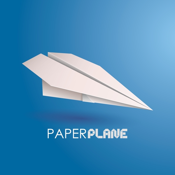 纸飞机背景