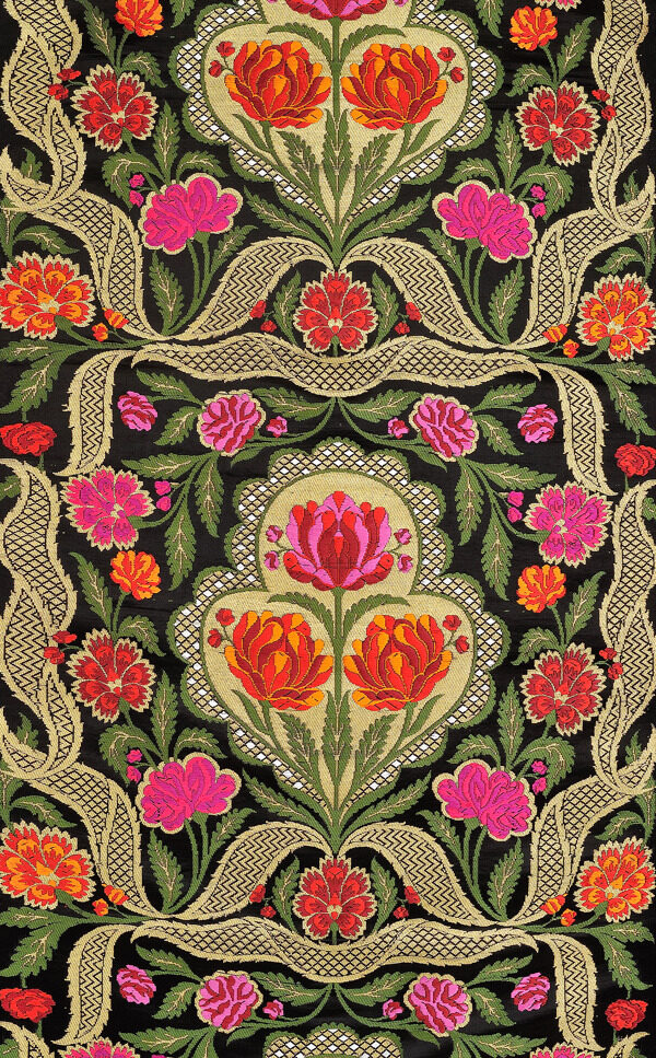 印度丝绸锦缎织物