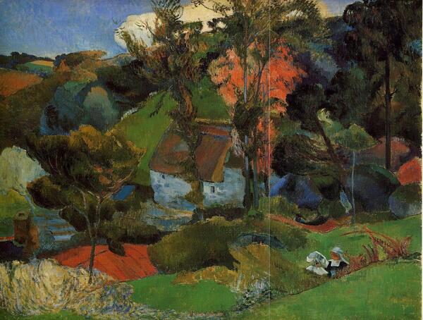 PaulGauguin0355法国画家保罗高更paulgauguin后印象主义风景人物田园自然静物油画装饰画