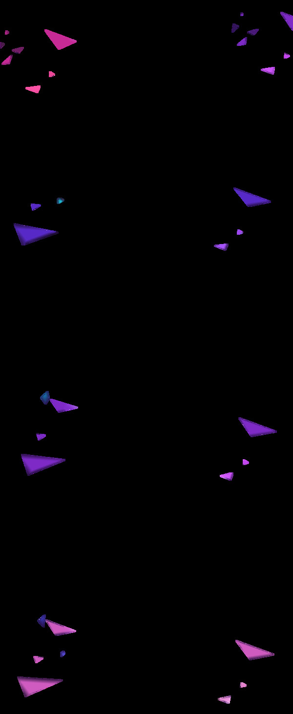 手绘紫色几何元素