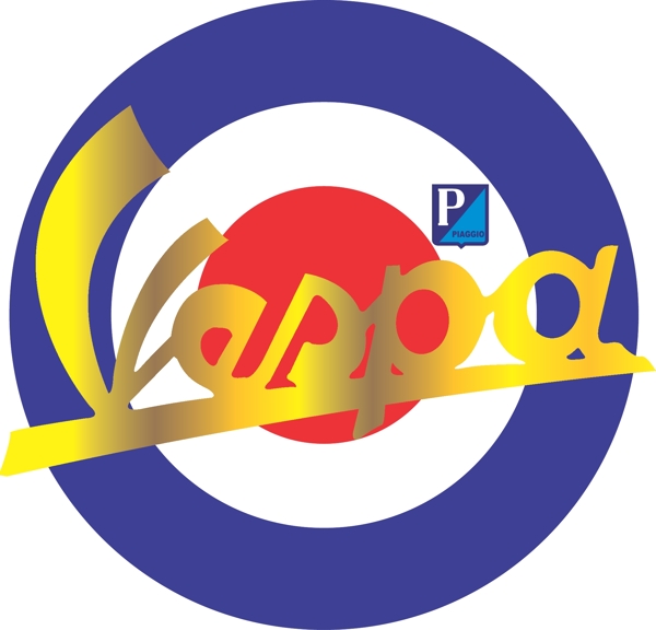 vespa机车logo图片