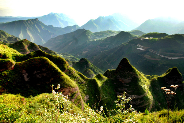 甘肃省西和县八峰崖图片