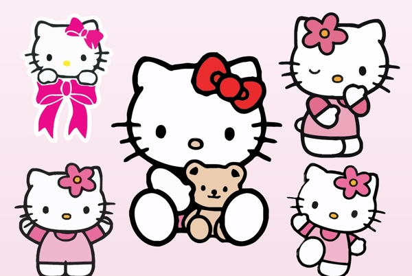 可爱卡通hellokitty