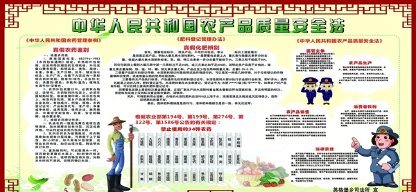 中华人民共和国农产品质量安全法图片