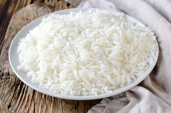香米白米饭图片