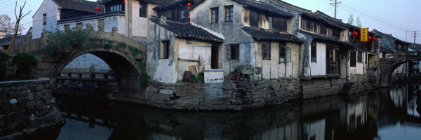 古镇建筑风景图片