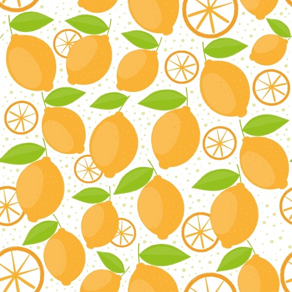 橙色图案背景