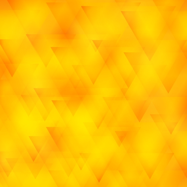 三角形的黄多边形背景
