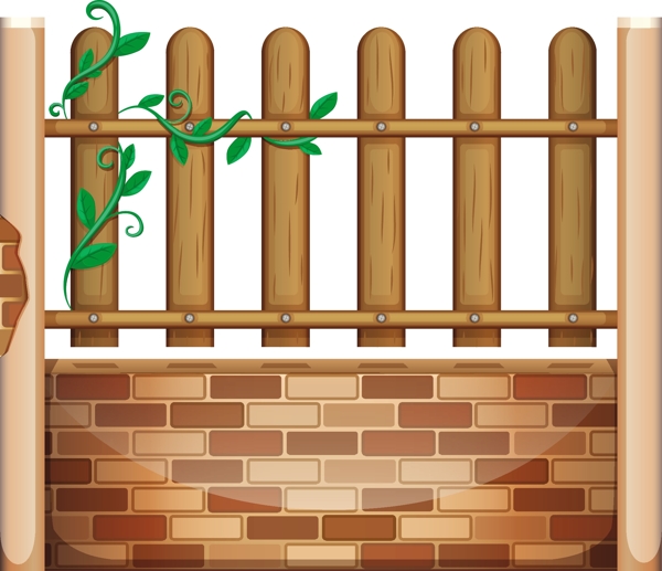 木制围墙