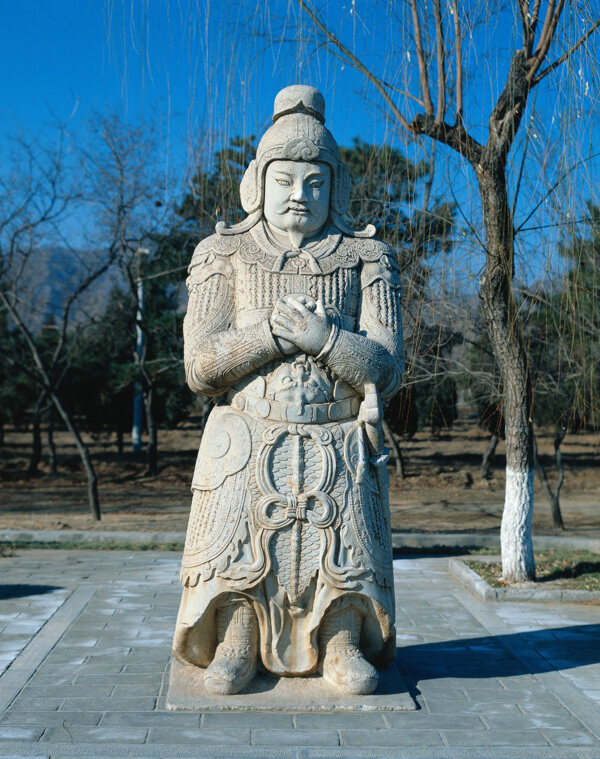 古代人物雕像