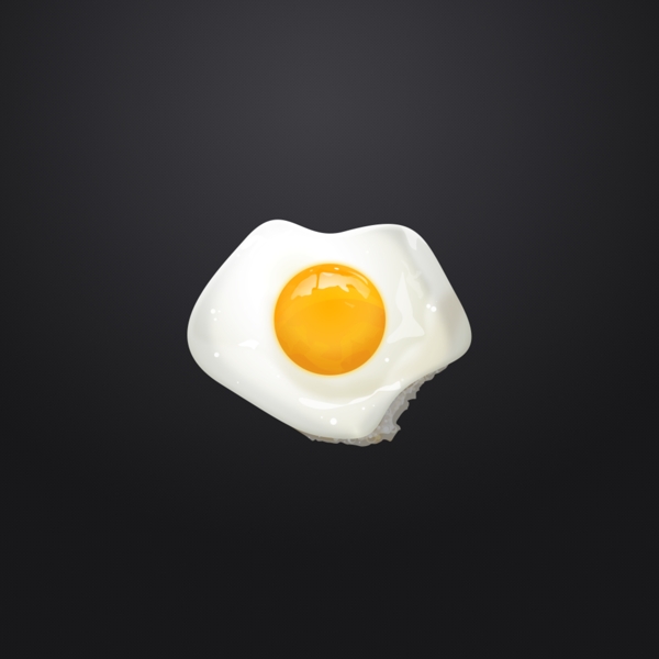 鸡蛋写实图标