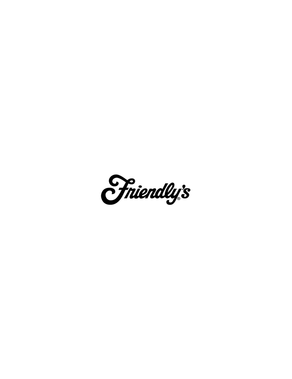 Friendlyslogo设计欣赏Friendlys名牌饮料标志下载标志设计欣赏