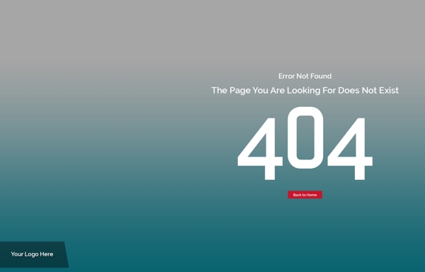 旅游观光404网页模板