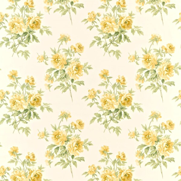 黄色花束图案壁纸