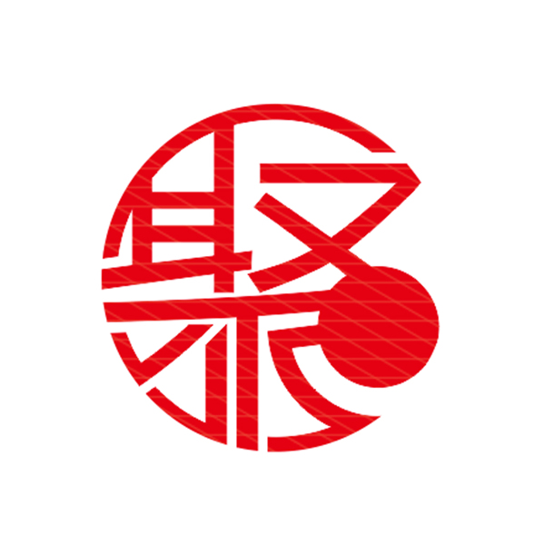 logo设计圆形红色logo聚点logo