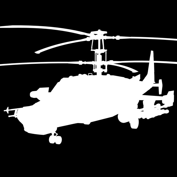 直升飞机3dmax飞机模型素材7