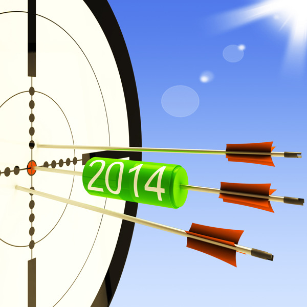 2014个目标显示业务计划的预测