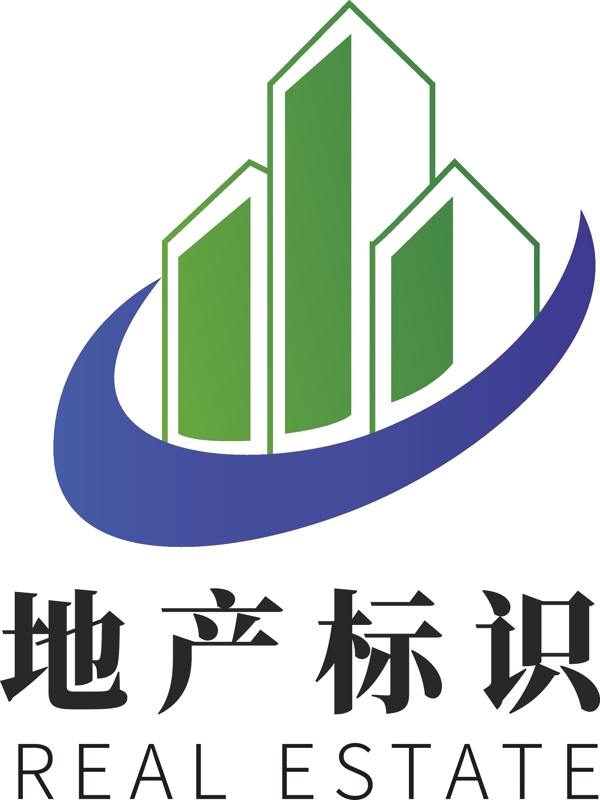 科技环保房地产企业logo模板