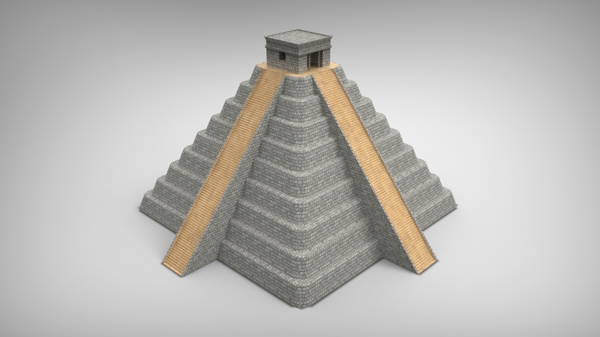 玛雅金字塔的玛雅人的历法