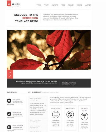 鲜花网站模板HTML5
