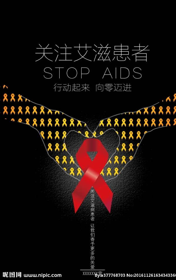 艾滋病海报
