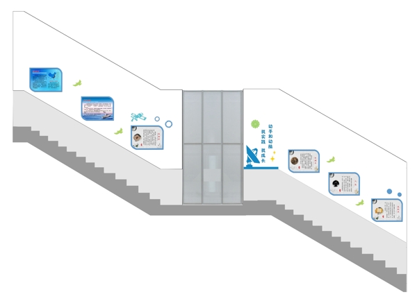 科技楼梯文化