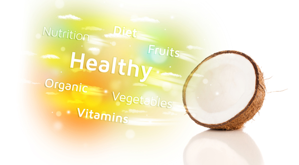 椰子中的健康成分图片