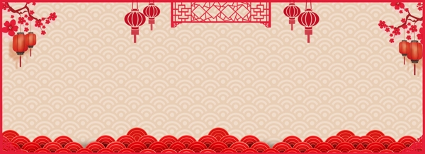 古风背景banner